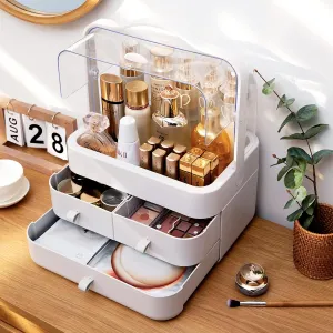 Plastic Cosmetic Drawer Storage Box